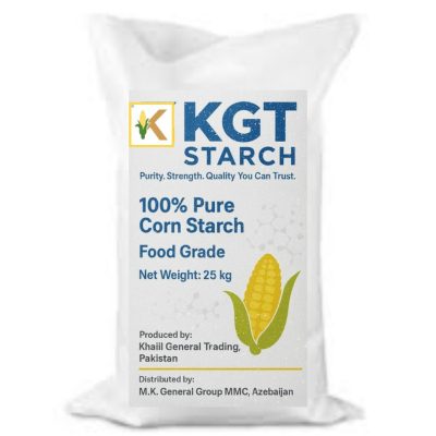 Food grade corn starch 25 kg pp bag packing